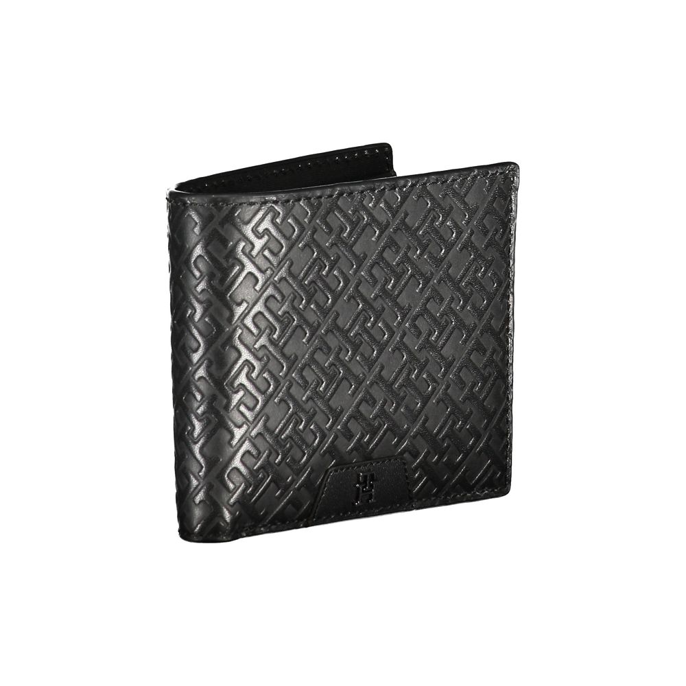 Cartera elegante de cuero Tommy Hilfiger con monedero
