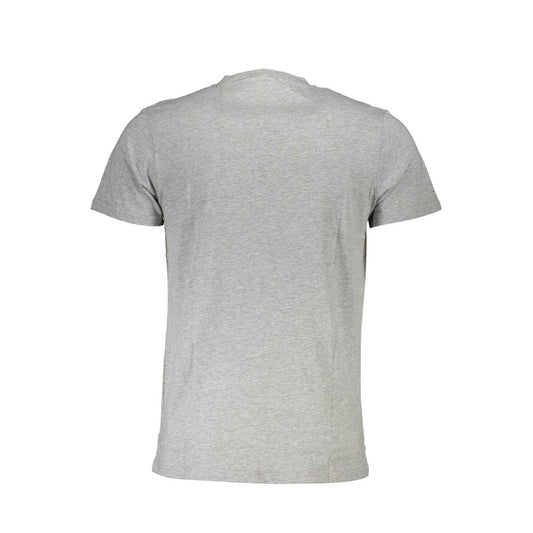 Camiseta de algodón marrón para hombre Cavalli Class