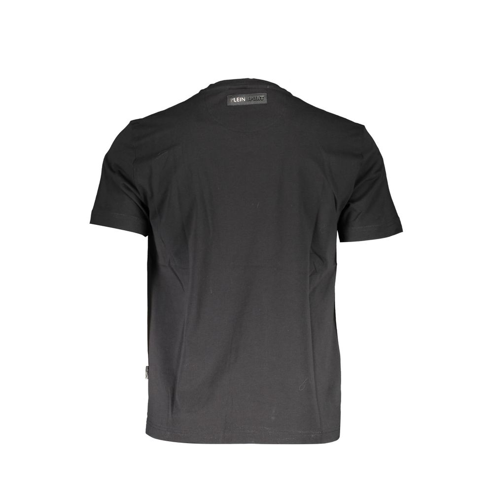 Camiseta de Hombre de Algodón Negra Plein Sport