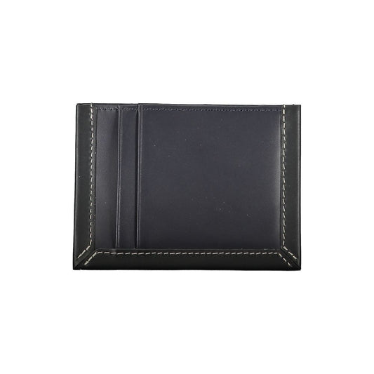 Portefeuille en cuir bleu pour homme Tommy Hilfiger