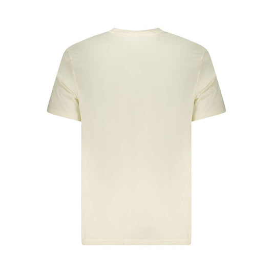 Camiseta de algodón beige Lee para hombre