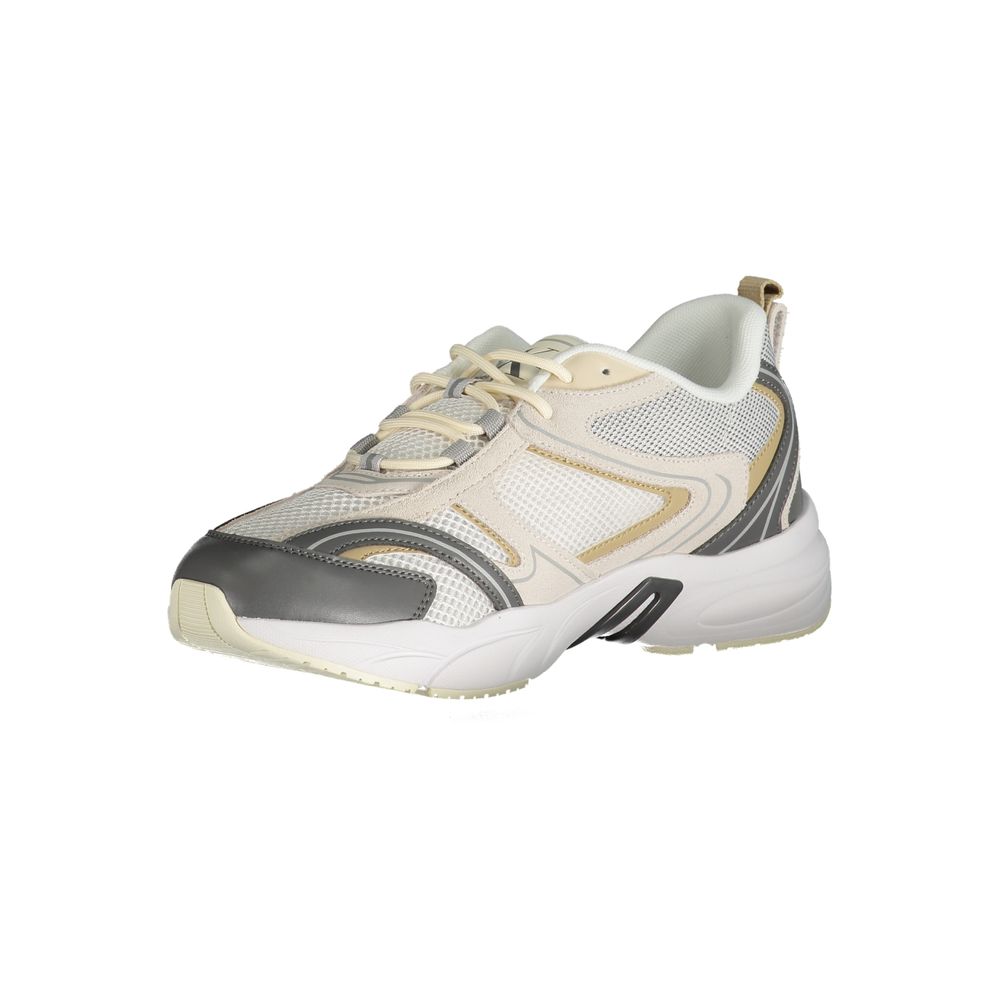 Calvin Klein Zapatilla de Hombre de Poliuretano Beige