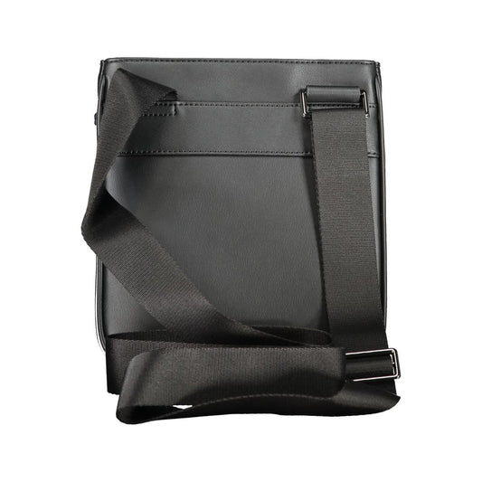 Bolso de Hombro Tommy Hilfiger de Poliuretano Negro para Hombre