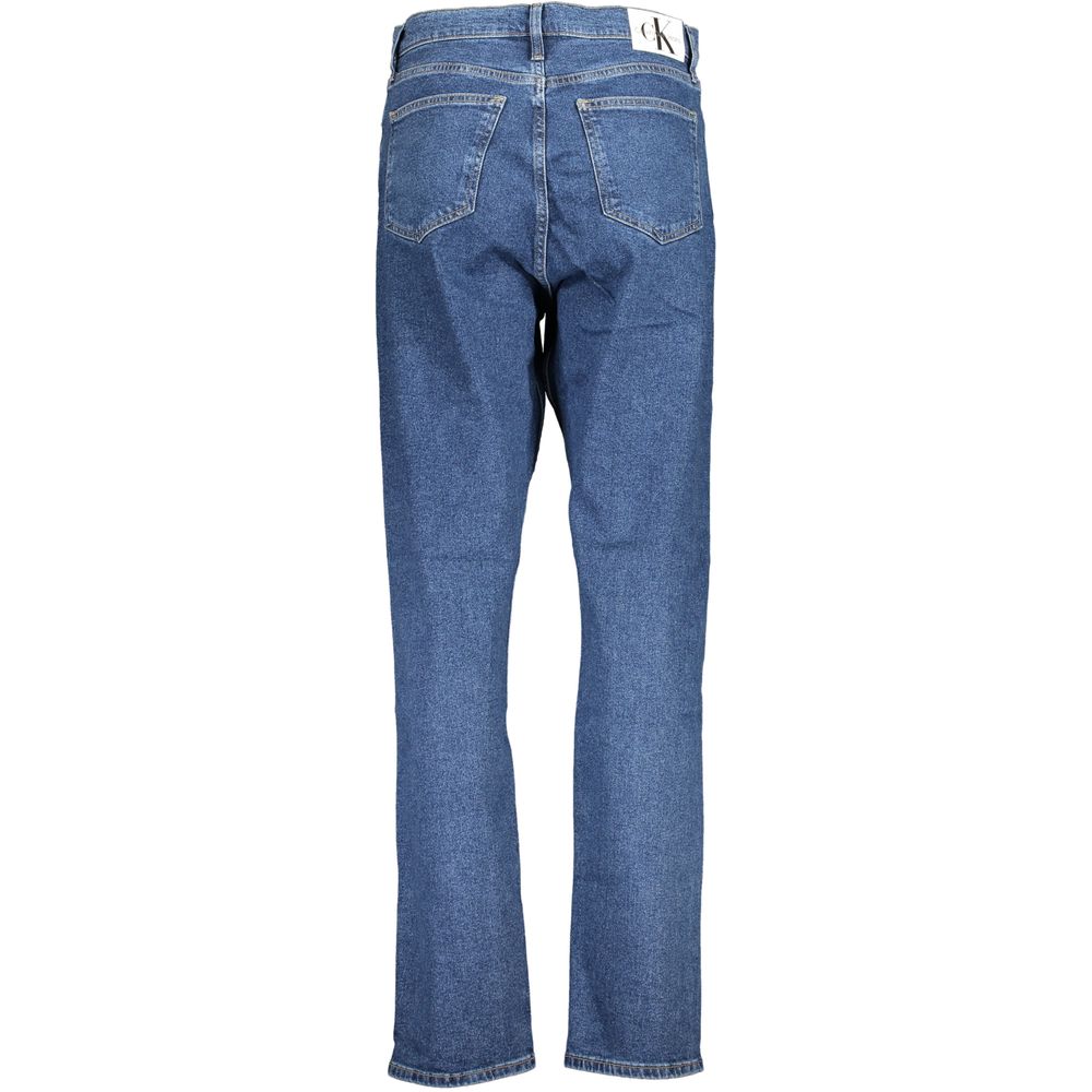 Vaquero Calvin Klein de algodón azul para mujer