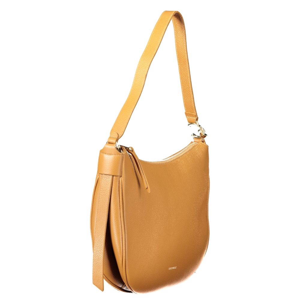 Bolso de cuero marrón Coccinelle para mujer