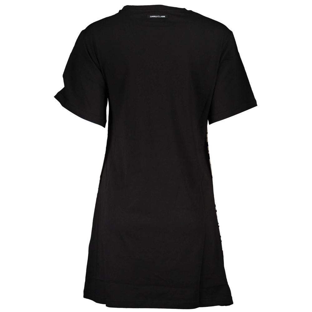 Vestido Cavalli Class de algodón negro para mujer