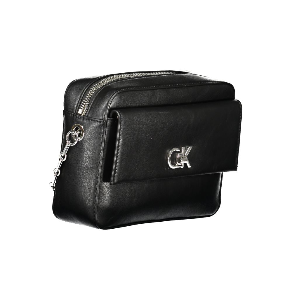 Bolso de hombro Calvin Klein negro de poliéster para mujer