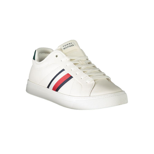 Zapatilla blanca de piel para hombre Tommy Hilfiger