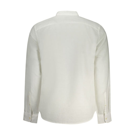 Camisa de lino blanco Timberland para hombre