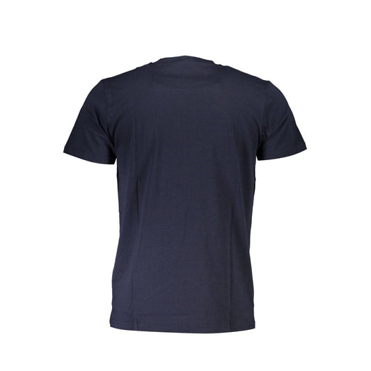 Camiseta de algodón azul Cavalli Class para hombre