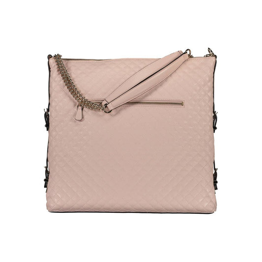 Bolso de mano Guess de poliuretano rosa para mujer