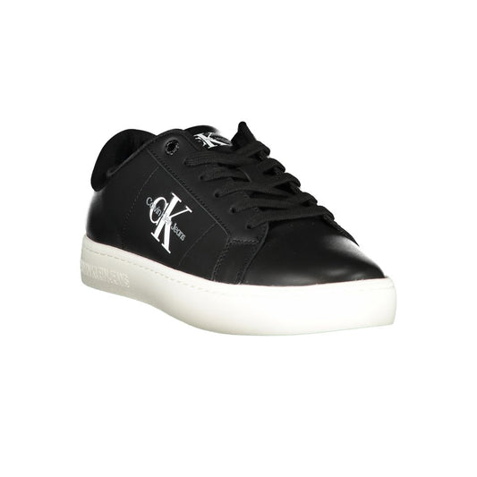 Zapatillas de hombre de poliuretano negras Calvin Klein
