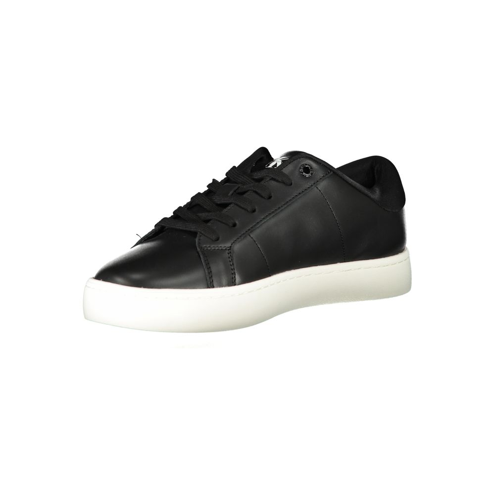 Zapatillas de hombre de poliuretano negras Calvin Klein