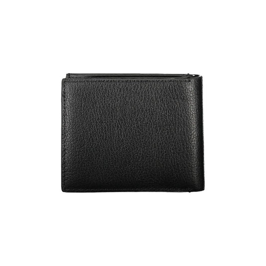 Portefeuille Calvin Klein en cuir noir pour homme