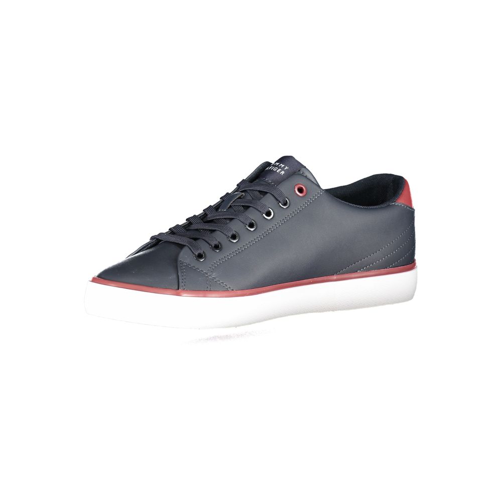 Zapatillas Tommy Hilfiger azules de poliuretano para hombre