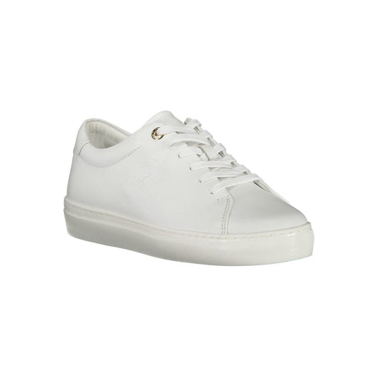 Zapatilla de Piel Blanca para Mujer Tommy Hilfiger