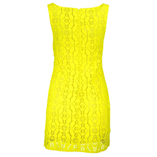 Vestido amarillo de poliéster para mujer Desigual