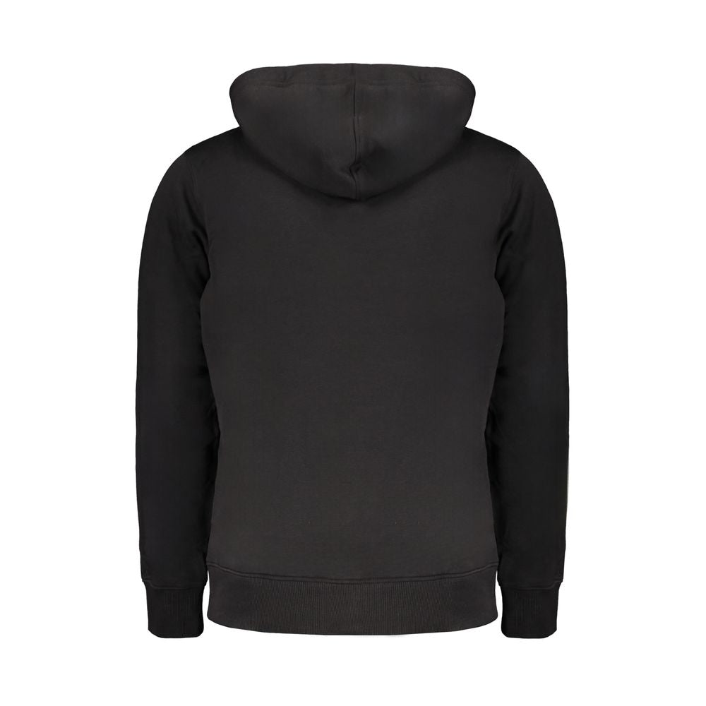 Sudadera de algodón negra para hombre Calvin Klein