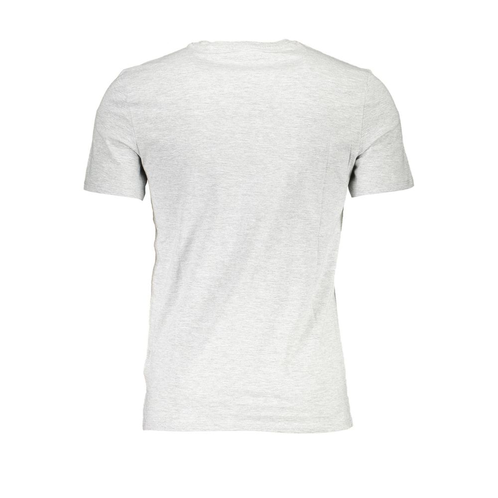 Guess Jeans Camiseta de Algodón Gris para Hombre