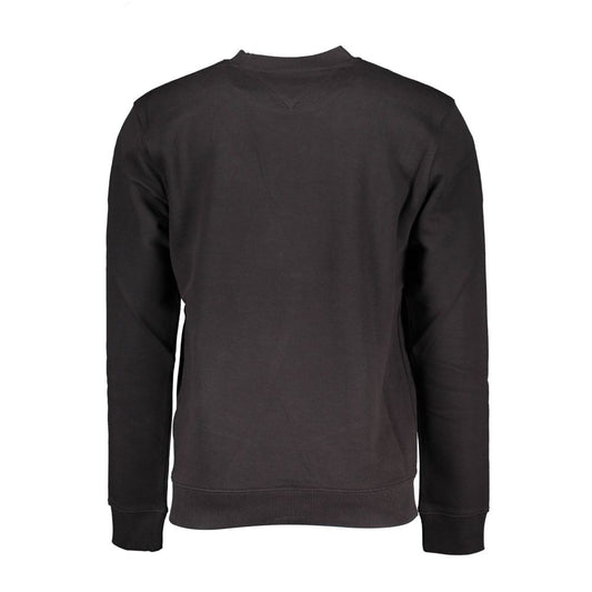 Sudadera Tommy Hilfiger negra de algodón para hombre
