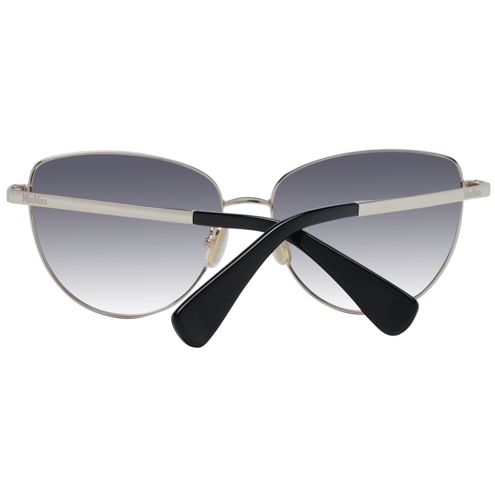 Gafas de sol Max Mara de metal dorado