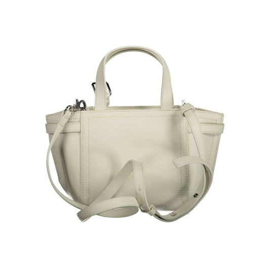 Bolso de mano Calvin Klein Bianco de poliéster para mujer