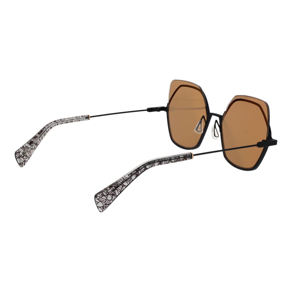 Gafas de sol Yohji Yamamoto de acero inoxidable dorado