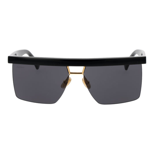 Gafas de sol Max Mara de acero inoxidable negras