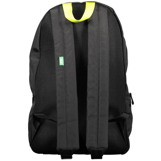 Mochila para hombre Tommy Hilfiger negra de poliéster reciclado