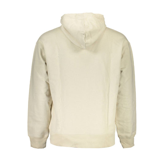 Sudadera de hombre de algodón beige Calvin Klein