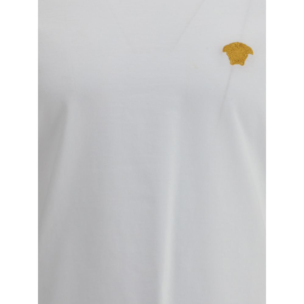 Camiseta Versace de algodón blanco