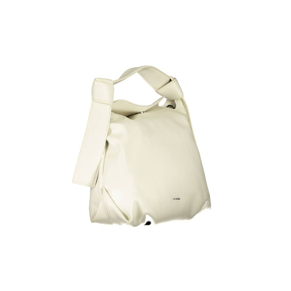Bolso de mujer Calvin Klein de poliéster beige