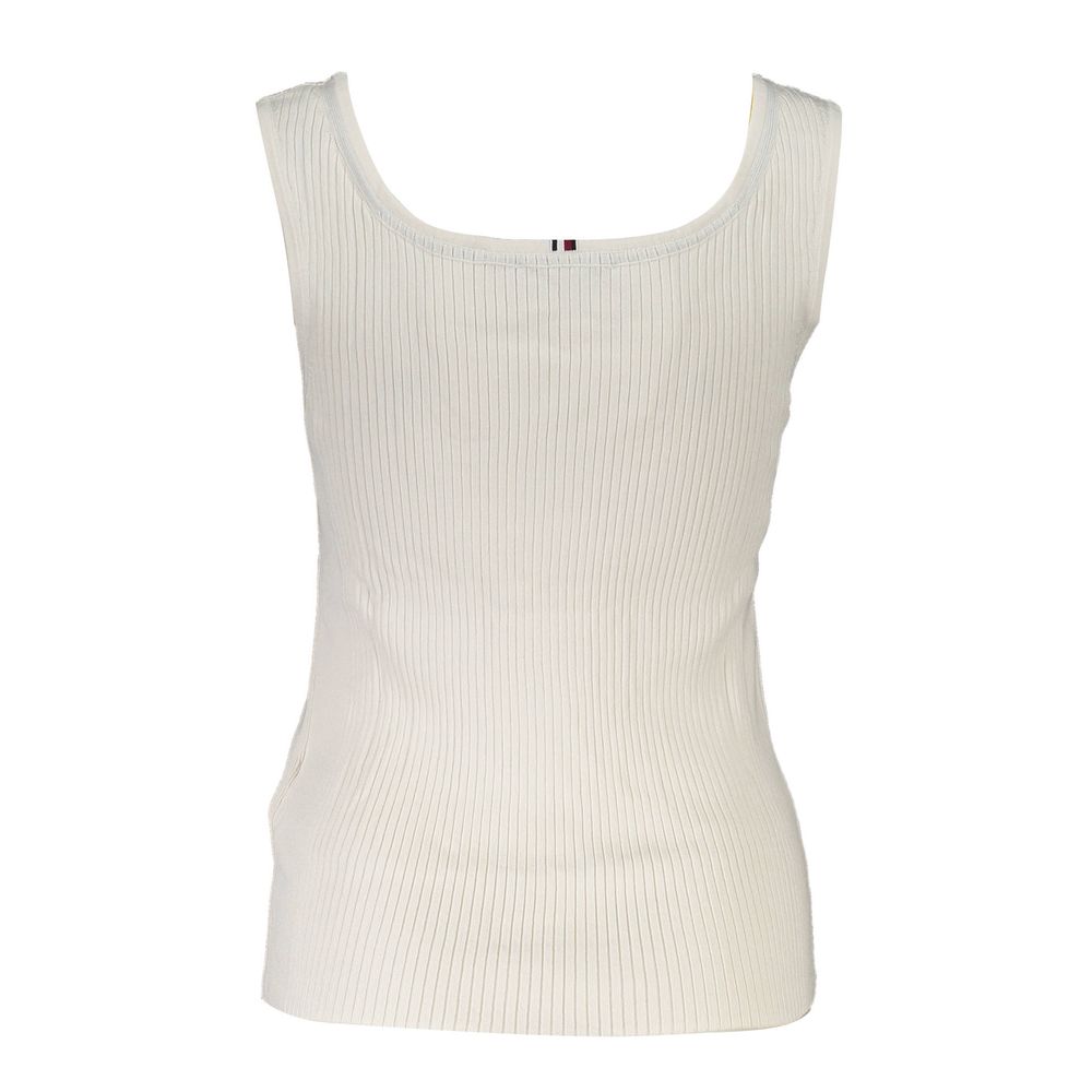 Tommy Hilfiger Camiseta de tirantes modal blanca para mujer