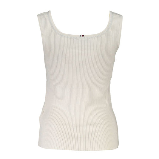 Tommy Hilfiger Camiseta de tirantes modal blanca para mujer