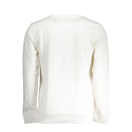 Sudadera de algodón blanca para hombre Tommy Hilfiger