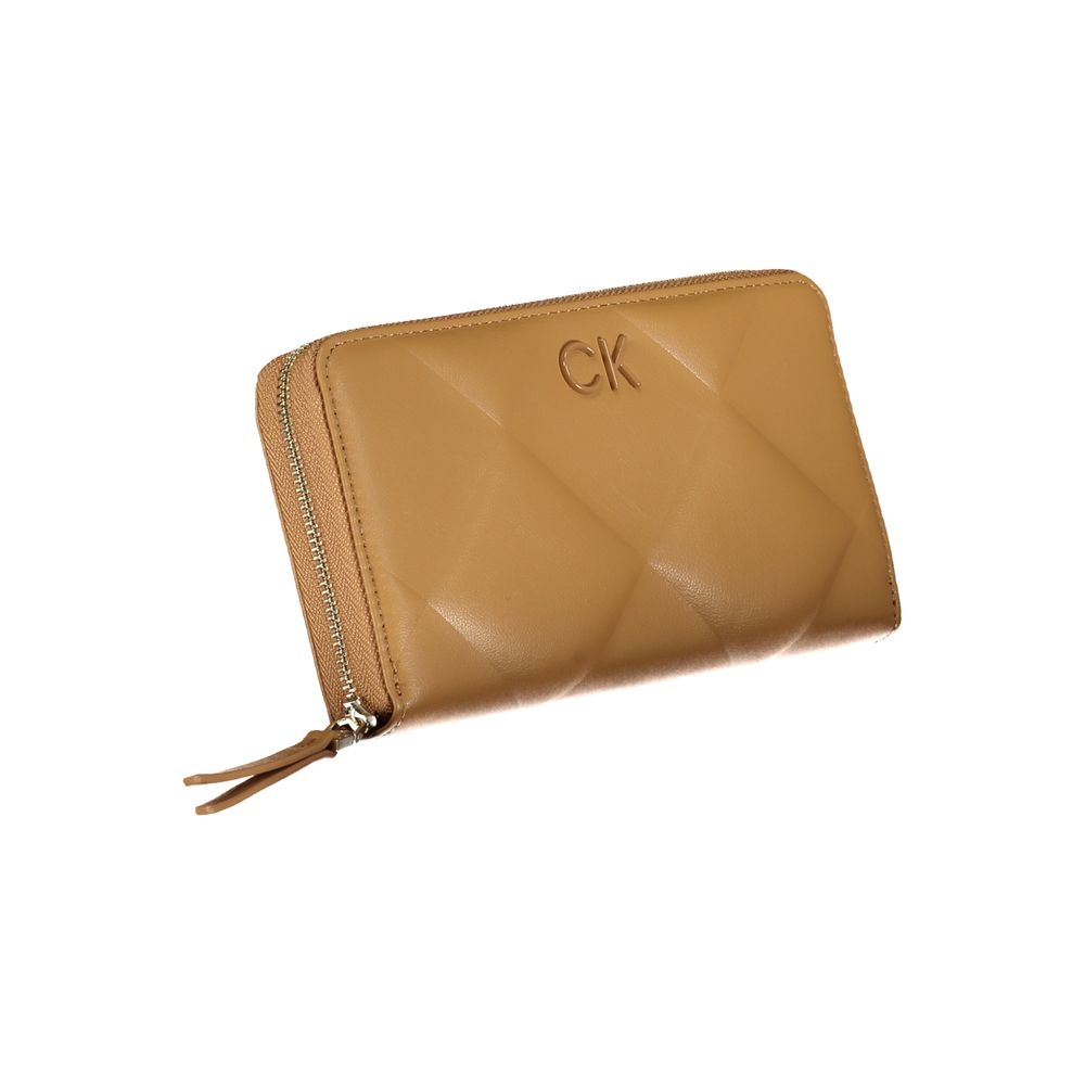 Cartera de mujer Calvin Klein Marrón Poliuretano