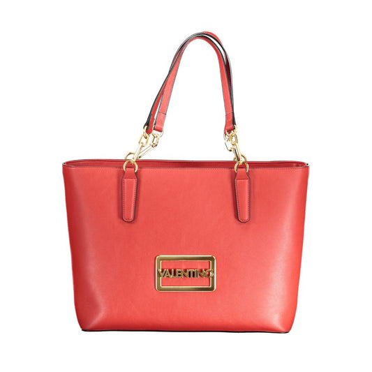 Bolso de poliuretano rojo para mujer Mario Valentino