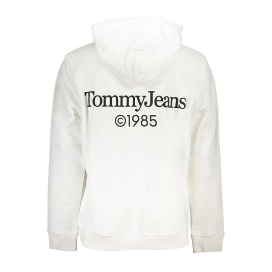 Sudadera de hombre Tommy Hilfiger de algodón blanco con capucha