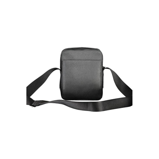 Calvin Klein Black Polyester Men's Shoulder Bag