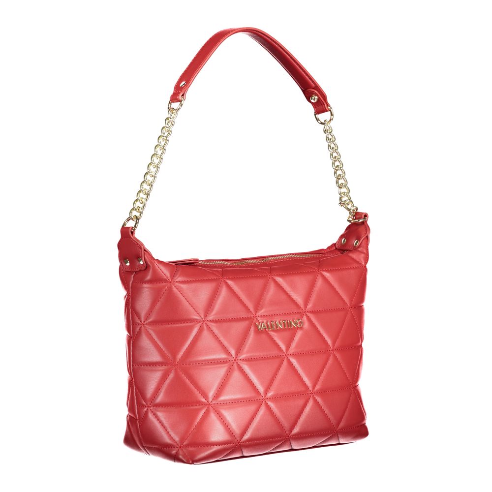 Bolso de poliuretano rojo para mujer Mario Valentino