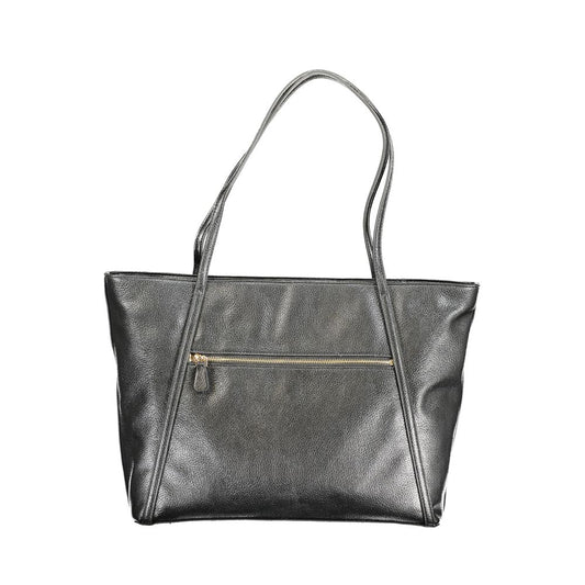 Bolso de mano Guess de poliuretano negro para mujer
