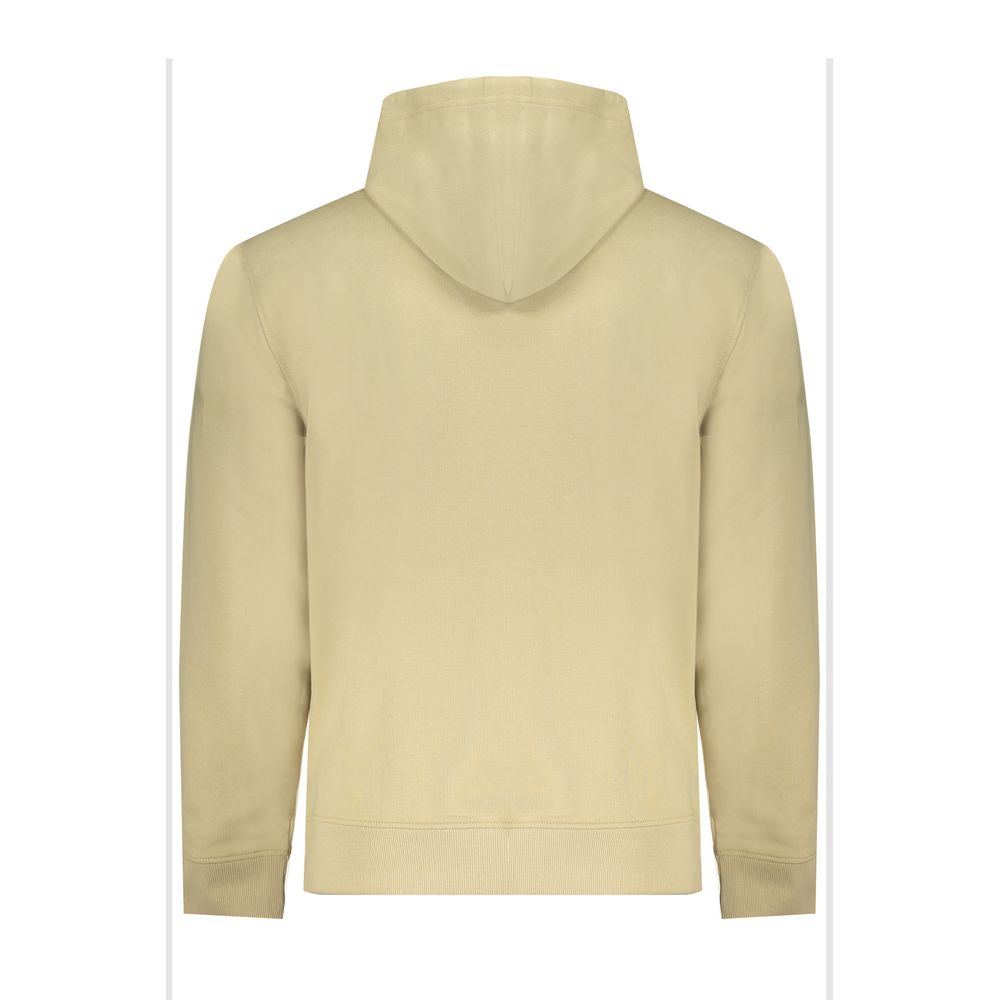 Sudadera Calvin Klein de algodón beige para hombre
