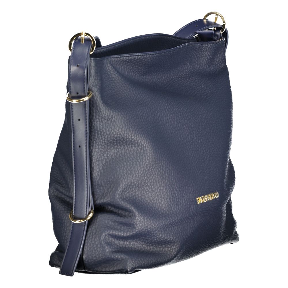 Bolso de mujer Mario Valentino azul de poliuretano con asa de hombro