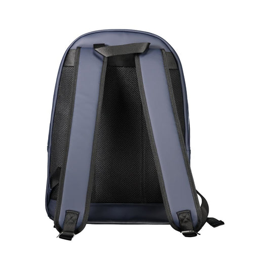 Mochila de poliuretano azul Tommy Hilfiger para hombre