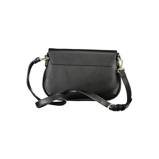 Bolso de mujer de poliuretano negro Mario Valentino