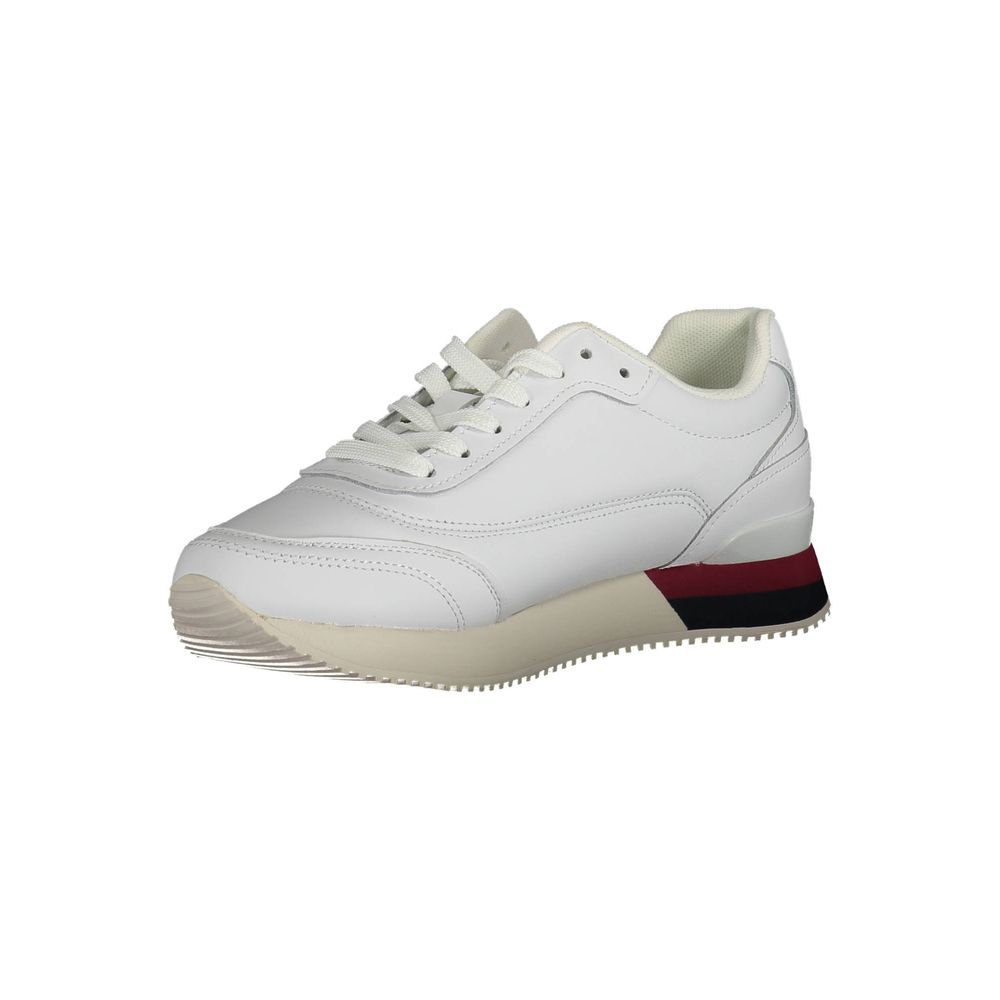 Zapatillas Tommy Hilfiger Bianco Pelle para mujer