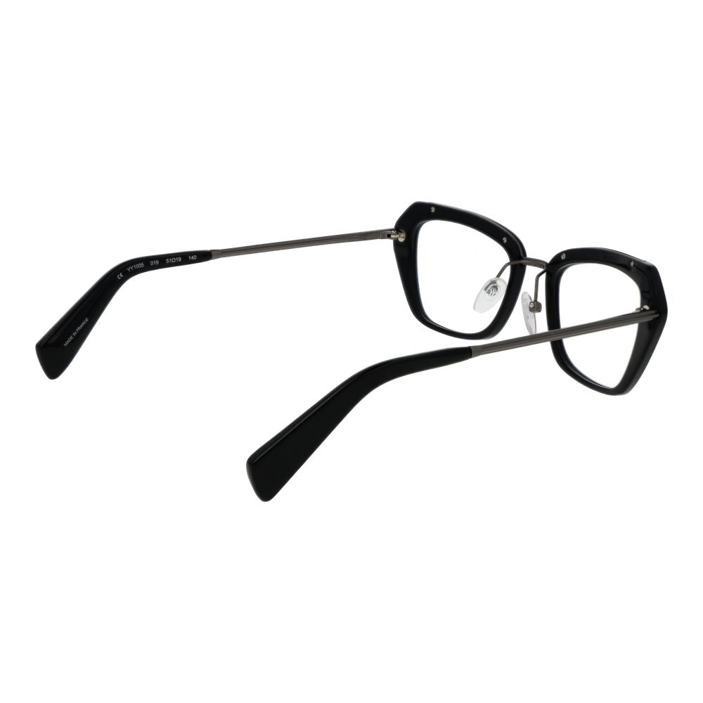 Gafas de plástico negro Yohji Yamamoto (montura)