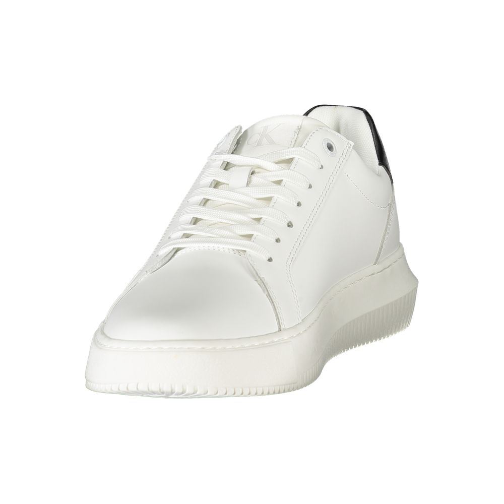 Zapatillas de Hombre Calvin Klein Bianco de Poliuretano