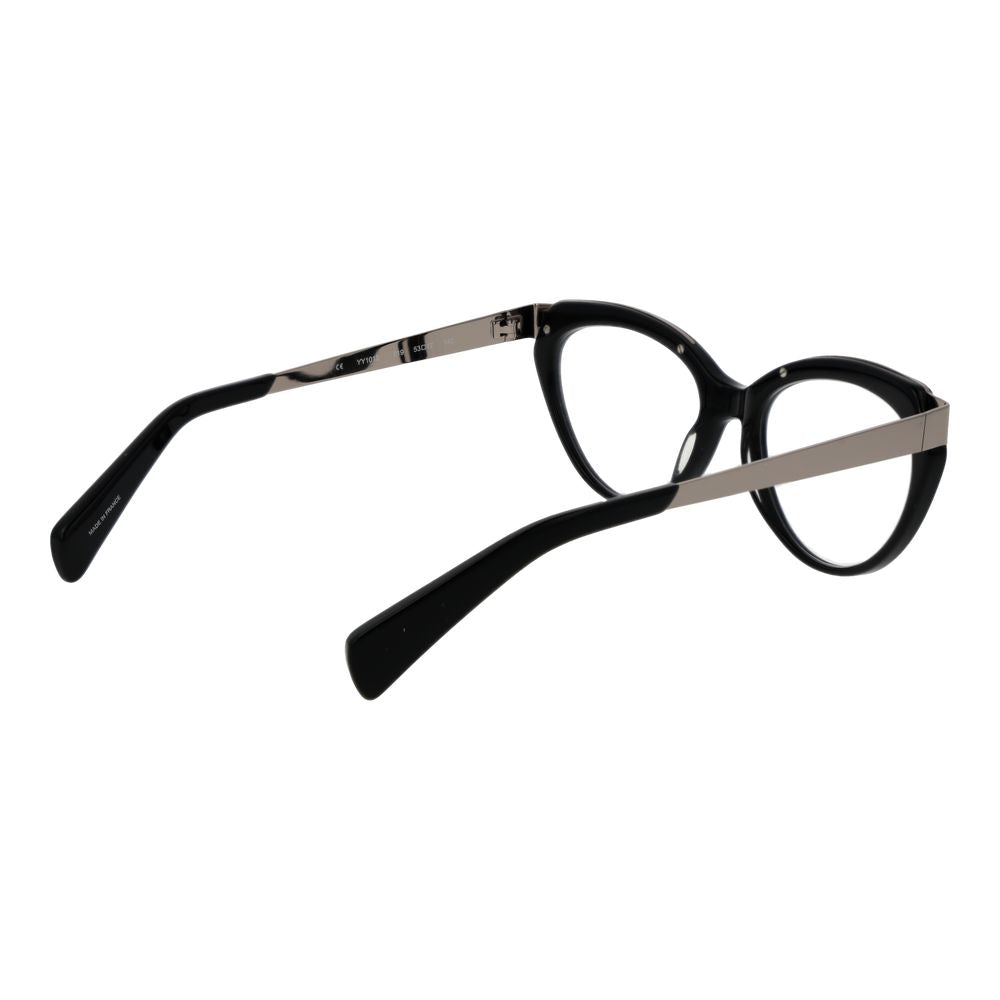 Gafas (Montura) de Acetato Negro Yohji Yamamoto