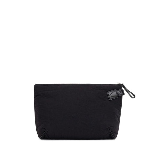Bolso de mano Bottega Veneta de nylon negro